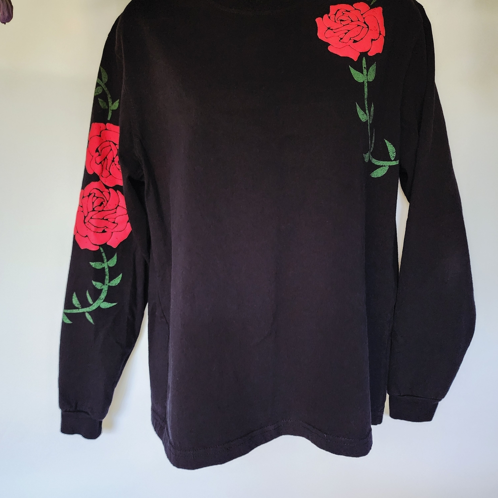 Ragabond‎ Studio X Free People Collab Rose Puff Design 100% Organic Cotton Shirt